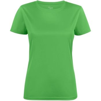 Printer Red Camiseta Run para mujer