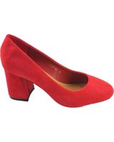 de timbos zapatos 127141 color material bamara salon tacon mujer rojo