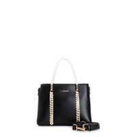 bolsa baul con asas tubulares black taglia unica
