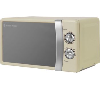 RUSSELL HOBBS RHMM701C Solo Microwave - Cream, Cream
