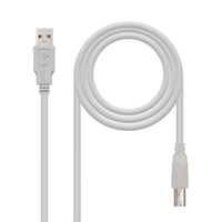 cable nanocable usb 20 a m usb b m impresora 10010102