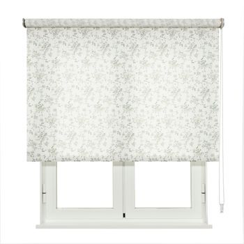 Estor Enrollable Traslúcido Romance  Rosa 105 X 250cm