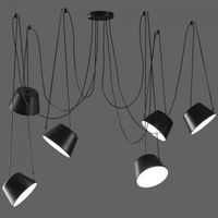 lampara colgante sento 6 luces