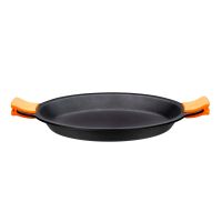 bra efficient paellera antiadherente con asas 32cm aluminio fundido