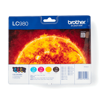 CARTUCHO BROTHER MULTIPACK LC980