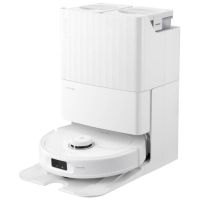 roborock qrevo maxv robot aspirador y friegasuelos con base de vaciado automatico blanco