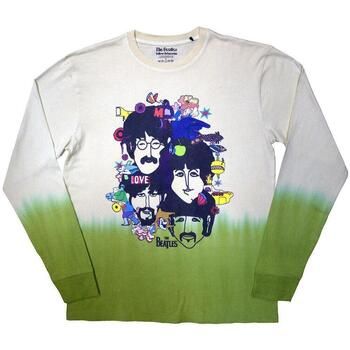 The Beatles Camiseta manga larga Yellow Submarine para hombre