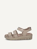 caprice sandal white made of leather with wedge heel size 41