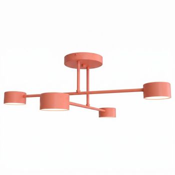 Plafón de techo tanfa coral (4 luces)