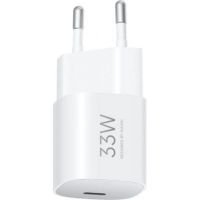 cargador xiaomi nano power adapter 33w usb-c gan blanco