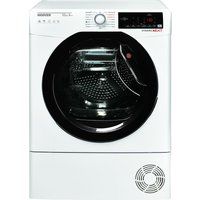 hoover dynamic next dx hy10a2tke smart 10 kg heat pump tumble dryer - white with tinted door white