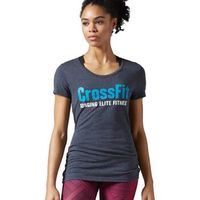 reebok sport camiseta crossfit graphic forging elite para mujer
