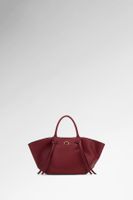 bolso de mano allegra de cuero sintetico