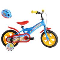 bicicleta infantil paw patrol 12 1 freno y casco