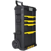 caja de herramientas con ruedas plastico negro 1-79-206 stanley