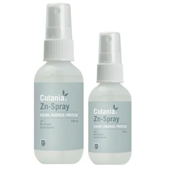 Cutania Zn-Spray  Solución Dermatológica Calmante y Cicatrizante de Alta Seguridad para Perros, Gatos, Animales Exóticos y Caballos