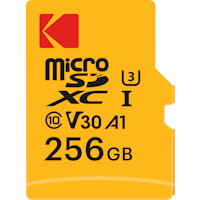 Tarjeta de memoria Micro SD - 256 GB, Clase 10, Alto rendimiento, con adaptador