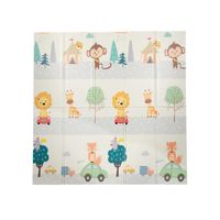 alfombra de juego plegable bambino multicolor 180x200 cm