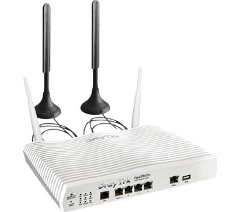 DRAYTEK Vigor V2862LN-K WiFi & 4G Router - N400, Single-band