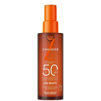 Lancaster Sun Beauty Fast Tan Optimizer Satin Dry Oil SPF50 150ml