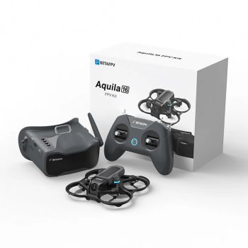 BetaFPV Aquila16 RTF 86mm 1S Whoop FPV Racing Drone ELRS 2.4G con gafas FPV y controlador de radio para principiantes