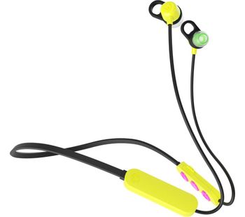 SKULLCANDY Jib+ Wireless Bluetooth Earphones - Electric Yellow, Yellow