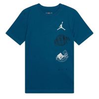 camiseta jumpman air globe jordan junior azul