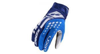 Guantes kenny track azul