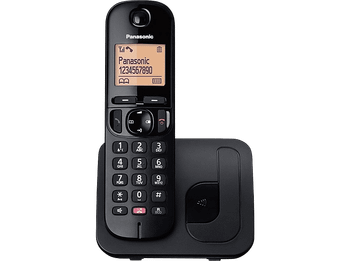 Teléfono - Panasonic KX-TGC250SP, Inalámbrico, 1.6