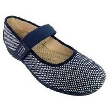 Vulca-bicha Bailarinas Zapato señora 1786 azul para mujer