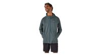 chaqueta impermeable kiprun run 500 verde