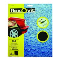 water proof sanding sheets corse - triple pack