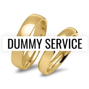 Servicio ficticio para anillos de oro