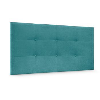 Cabecero De Tela Aqualine Capitoné 105x60cm Camas 105 - Turquesa