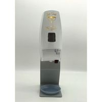 dispensador automatico para agua bendita de sobremesa diseno 3 logo color dorado