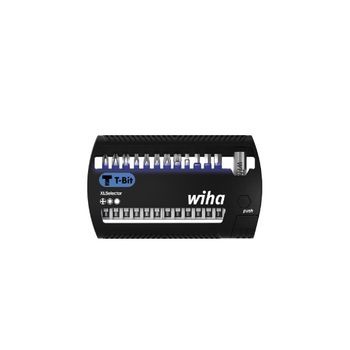Wiha Juego De Bits Xlselector, Bits En T De 50 Mm Phillips, Torx®, Hexagonal De 14 Unid. De 1/4