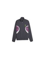 chaqueta de futbol puma ac milan woven gris hombre