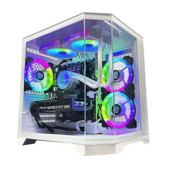 Nitropc Avanzado Nitro Plus AMD Ryzen 5 5600X 16GB 1TB M.2 RX6600 Windows 11 Blanco