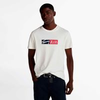 tommy jeans camiseta de cuello redondo dm0dm20365-ybl