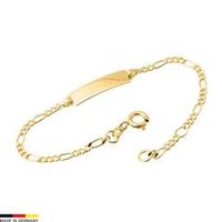 id pulsera oro de 8 quilates 16cm