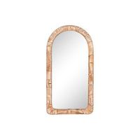 espejo ratan cristal 615x7x117 natural