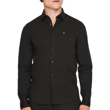 Calvin Klein Jeans Camisa manga larga Poplin Stretch para hombre
