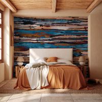 papel pintado panoramico shibori