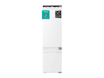 Frigorífico combi integrable - Hisense RB3B280SAWE, No Frost, 284 Litros, WiFi, Motor Inverter, Sin Panelar