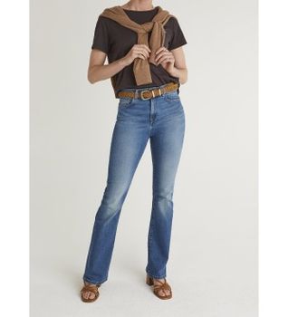 Pepe Jeans para mujer. PL20473354VC Jeans Flare Dion azul (28/32), Casual, Algodón, Denim