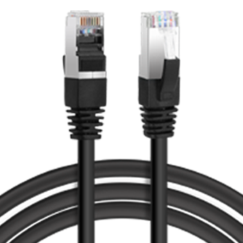 Aigostar Cable Ethernet Cat7 de 5M, Cable de Red Redondo RJ45 Gigabit LAN de Alta Velocidad, de10Gbps y 600Mhz para Switch, Rúter, Módem, Panel de Conexión, PC (Negro)