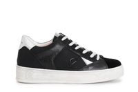 deportivas de mujer en piel y ante con inserciones de efecto metalizado multi black 39