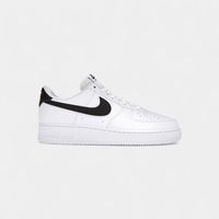 nike zapatillas air force 1 low 07 white black pebbled leather para mujer