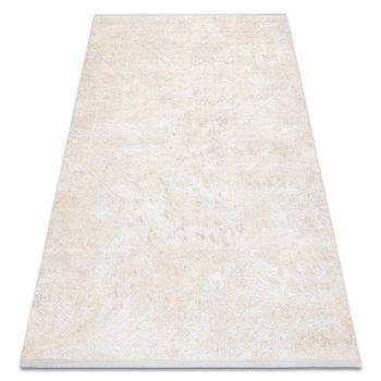 Alfombra Moderna Duke 51541 Crema - Geométrico, Estructurada, Muy Sua 240x330 Cm