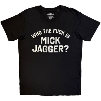 The Rolling Stones Camiseta Who The Fuck Is Mick Jagger? para hombre